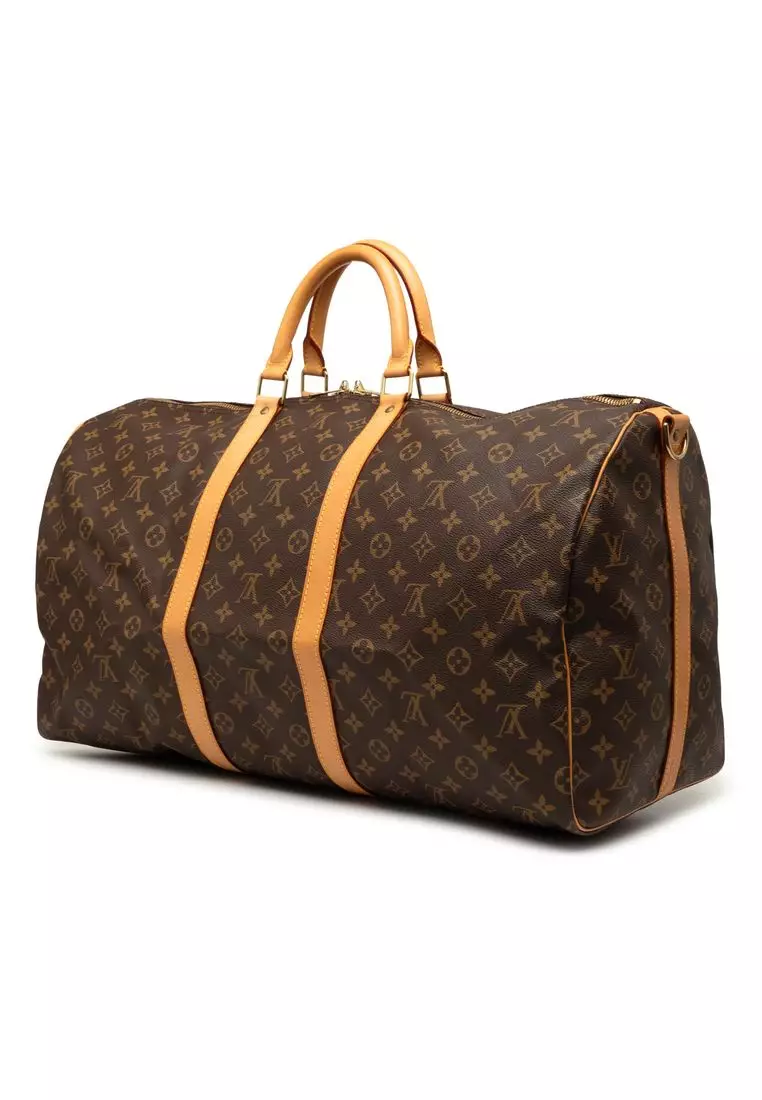 Pre-Loved Louis Vuitton Monogram Keepall Bandouliere 55