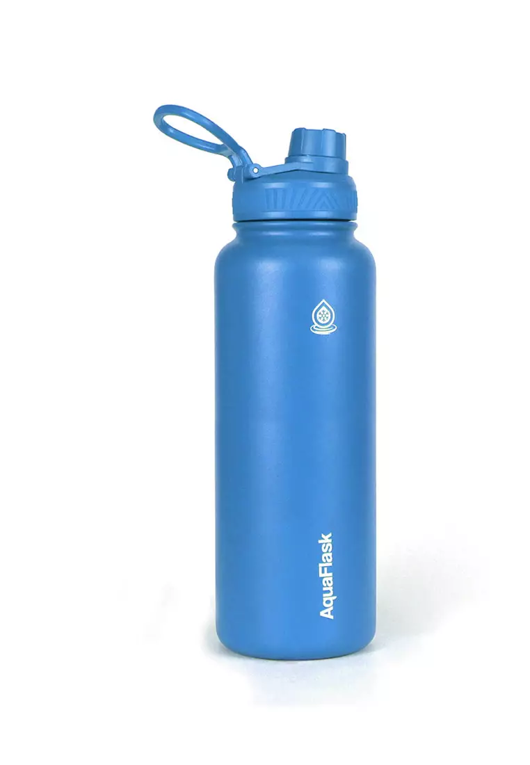 40oz Wide Mouth Water Bottle Malibu Blue