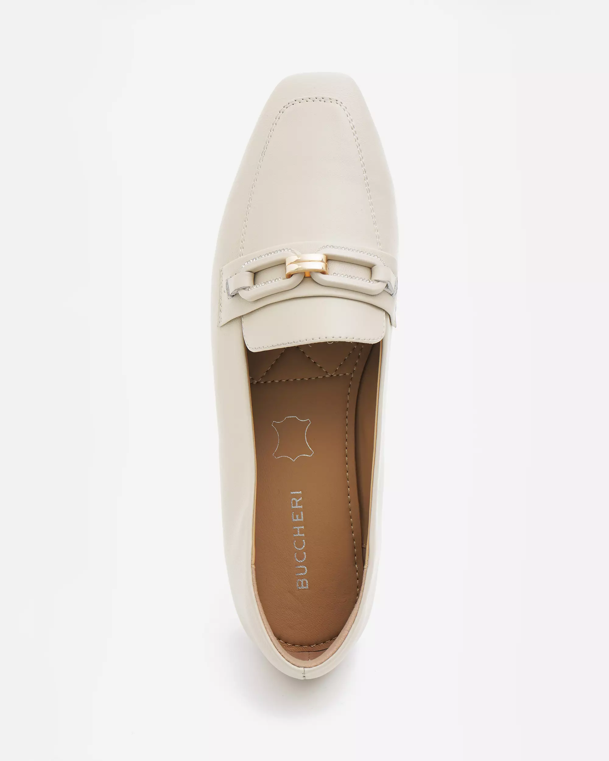 Buccheri Valeria Flats Women Cream