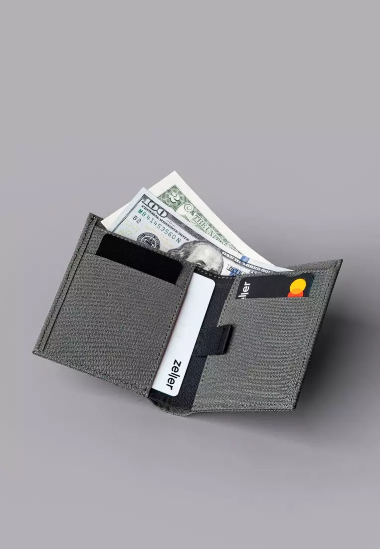 Alpaka ARK Bofold Cash Wallet - Axoflux Grey
