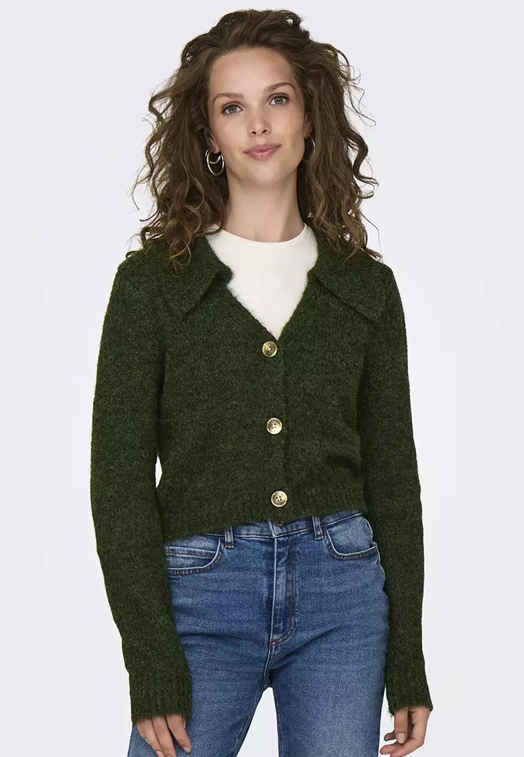 JACQUELINE de YONG 売れ筋商品|||ジャクリーン デ ヨング カーディガン アウター レディース Cardigans Green Jacqueline De Yong Green Nylon Cardigan | eBay