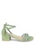 Rag & CO. green CANDANCE Braided Green Block Heel Suede Sandal 99159SH7434C22GS_1