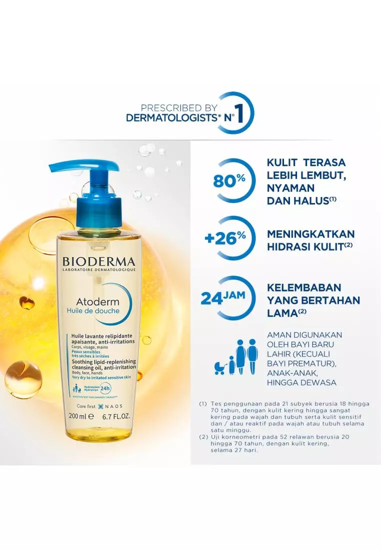 Bioderma Atoderm Cleansing Oil 200 ml