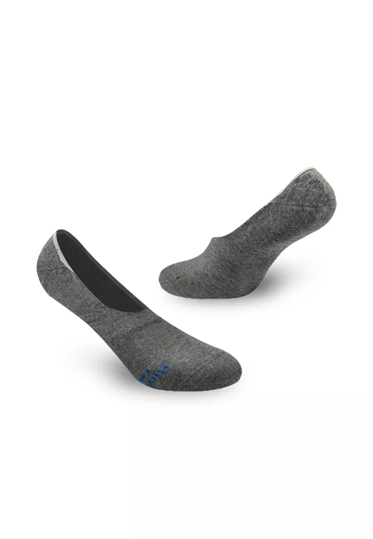 Biofresh Men's Antimicrobial Sweat Absorbent Lite Thin Casual Foot Cover 3 pairs in a pack RMFCG2