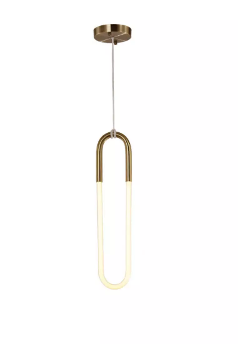 Buy RETAIL THERAPY PH Gia Gold Drop Ceiling Light 2023 Online ZALORA