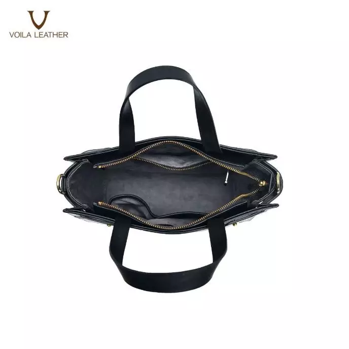 Handbag Selempang Anyam Kulit Asli Voila Briella