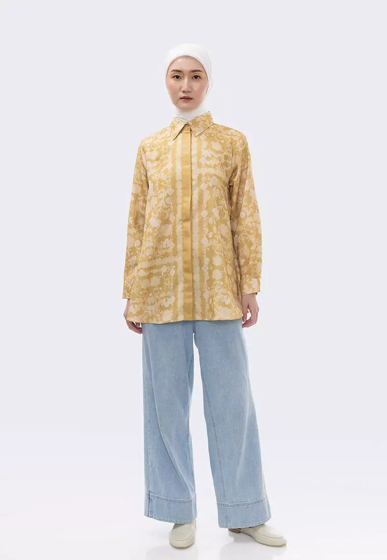 Ria Miranda Mustard Rumi Shirt