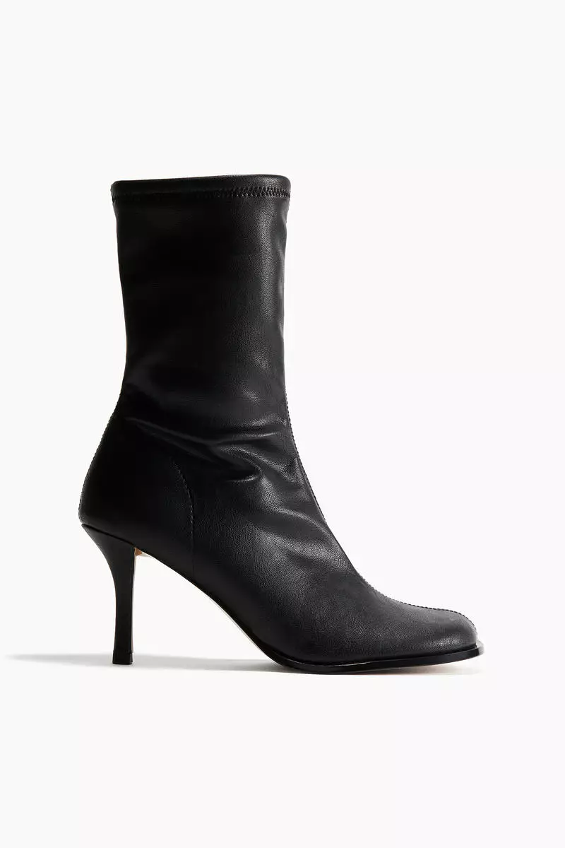 Discount on H&m  shoes - SKU: Heeled Sock Boots