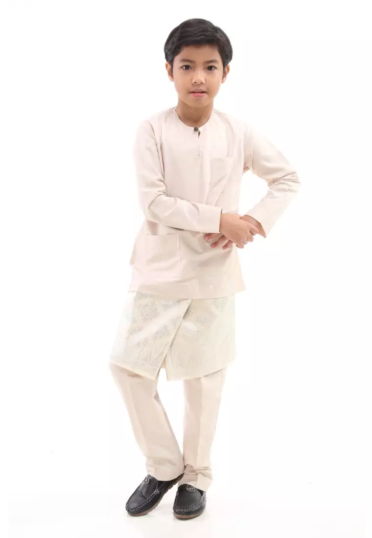 Baju Melayu Moden Teluk Belanga For Kids