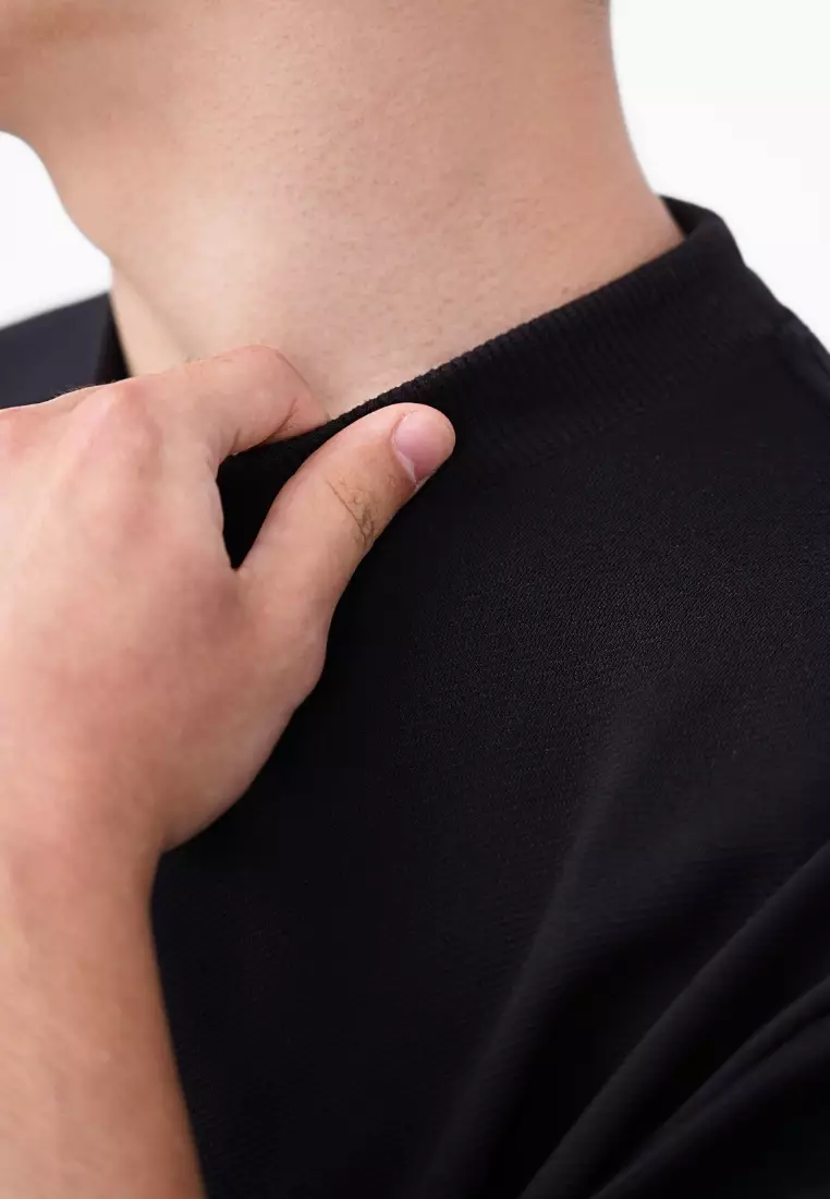 Ryusei T-shirt Oversize Kudo Twill Black