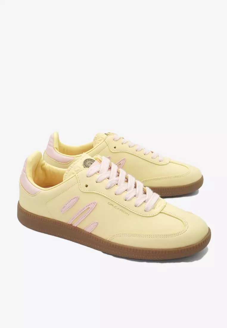 Dr Cardin The Origin: Heritage Ladies Sneaker L-RJC-3829 | Denim/Faux Suede/Leather