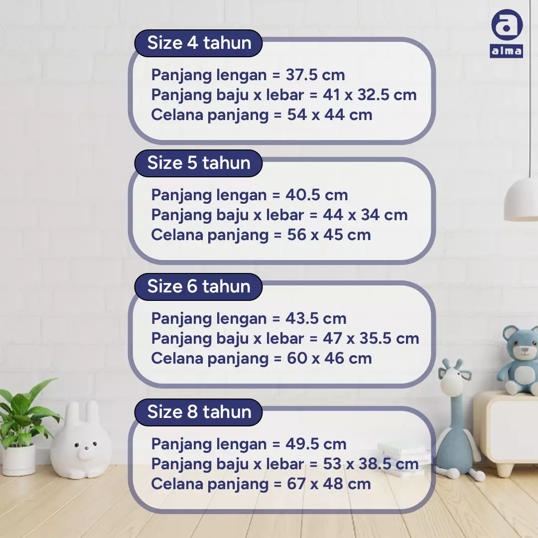 Alma kids Setelan Top and bottom Bumble Fruity