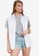 Trendyol white Sleeveless Loose Fit Button Down Shirt 2FD1AAA6F75767GS_1