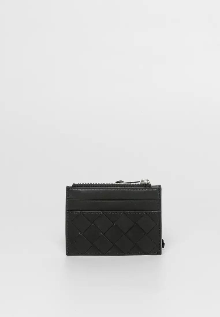 Calfskin Leather Card Holder/coin Purse