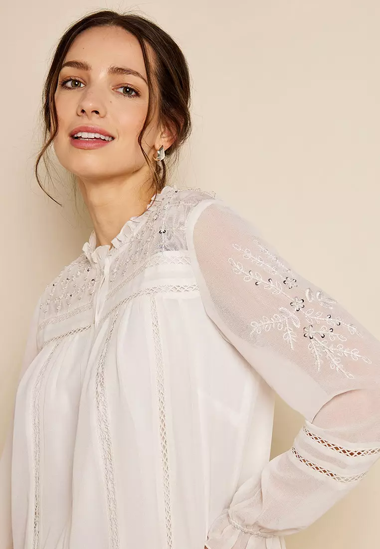GWD Bianca Embellished Blouse