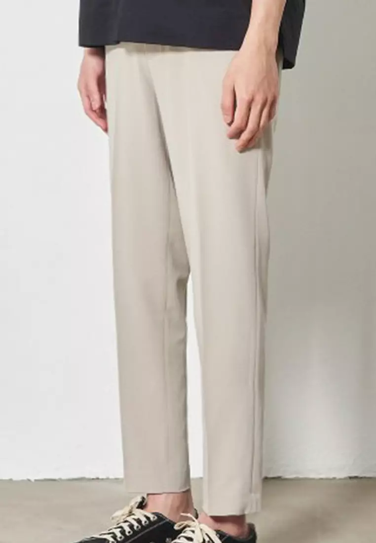Casual Loose Thin Cropped Small Suit Long Pants A22050339KI
