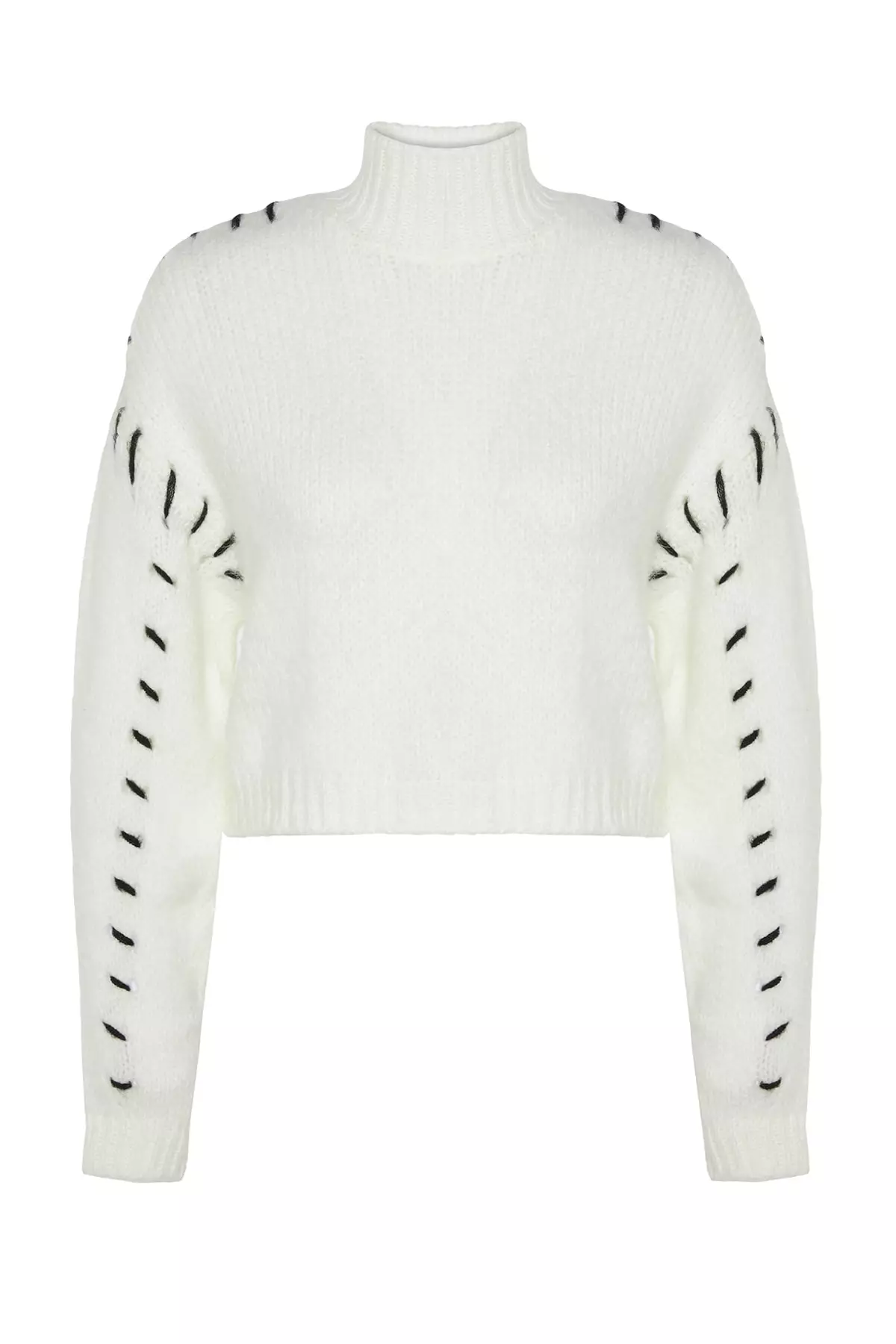 Yarn Detailed Knitwear Sweater