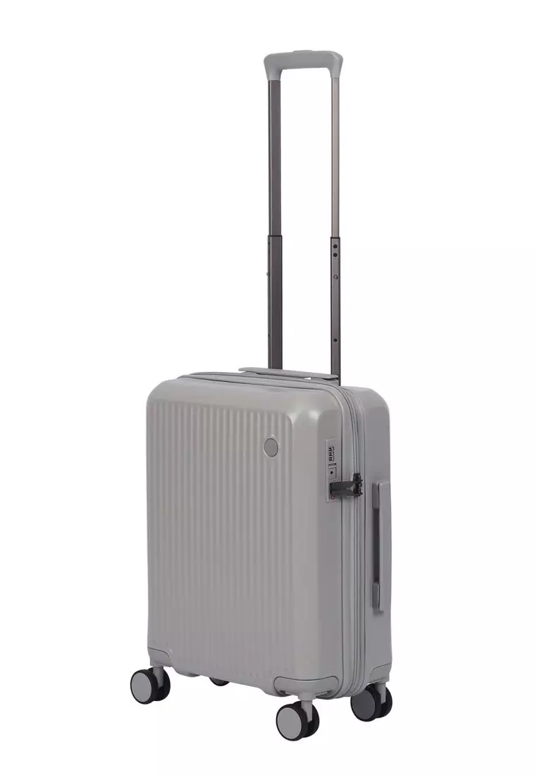 Crossing VIVE Polycarbonate Expandable Carry On Luggage V2 - Grey
