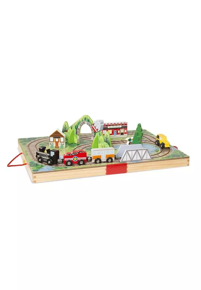 melissa and doug train tracks