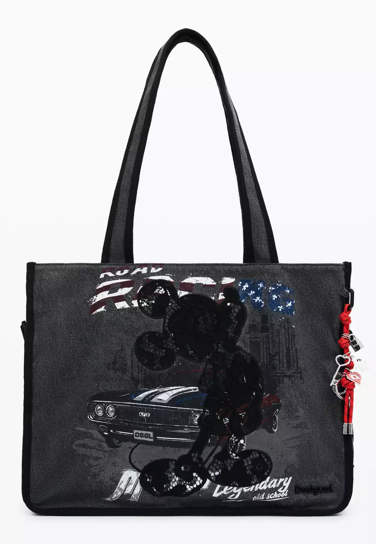 Medium Mickey™ denim shopper bag
