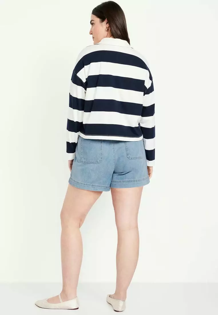 High-Waisted OGC Chino Shorts -- 3.5-inch inseam