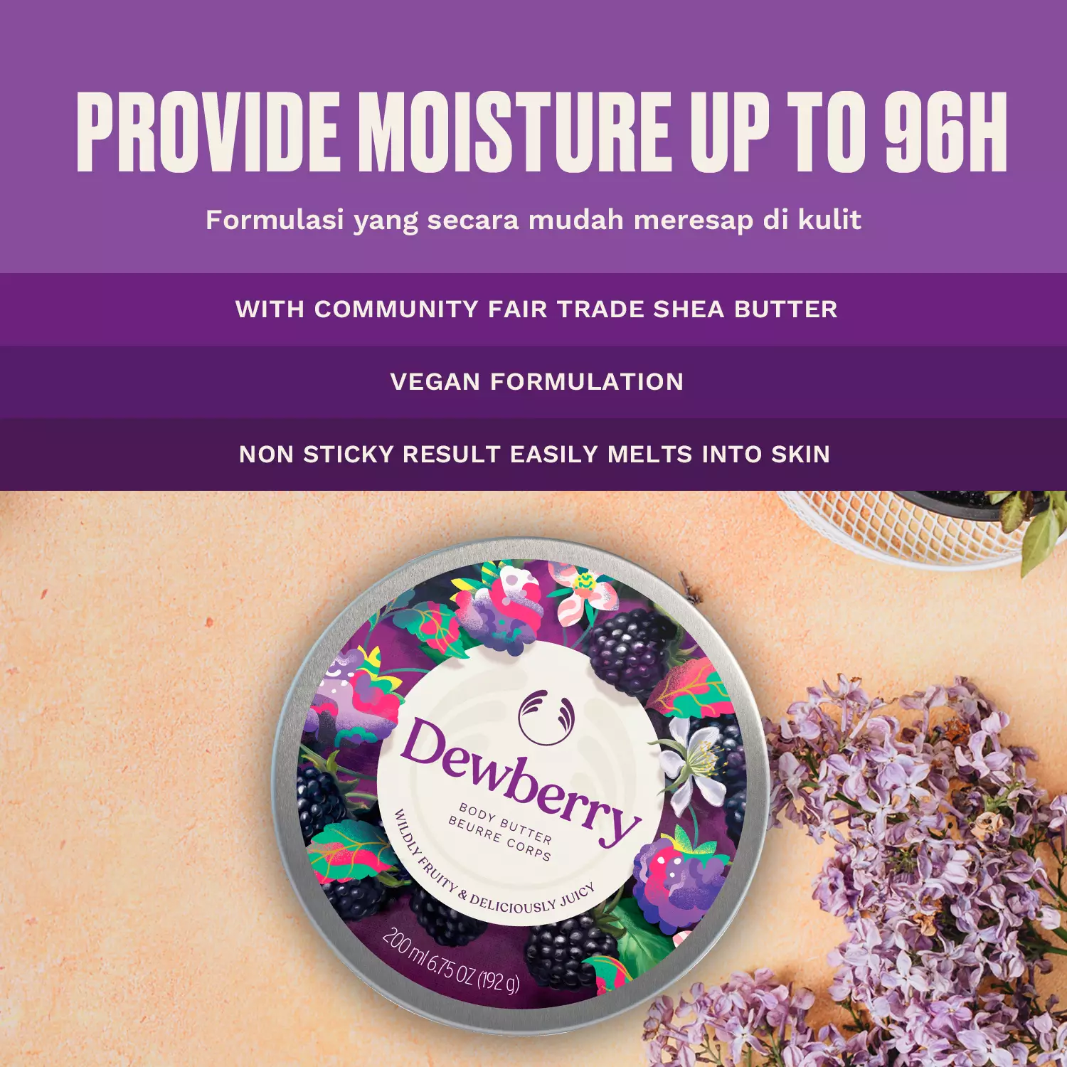 Dewberry Body Butter 200ml