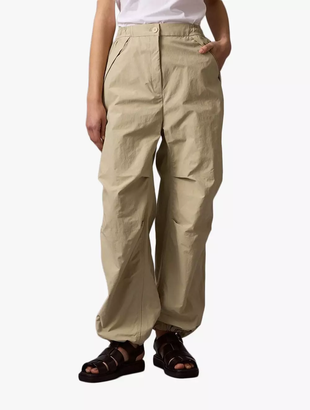 Calvin Klein - Crinkle Nylon Parachute Pants