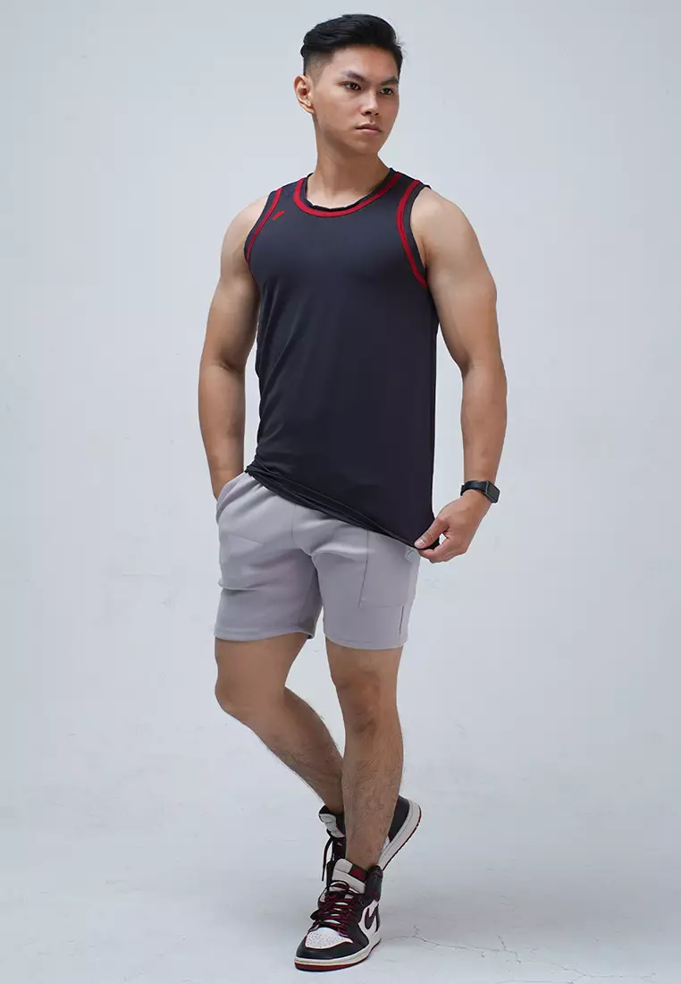 Tanktop Muscle Fit Essential series Black