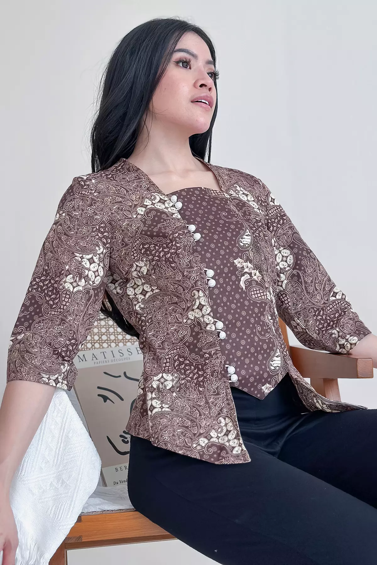 Sinok Lerem Lasem Cokelat Batik