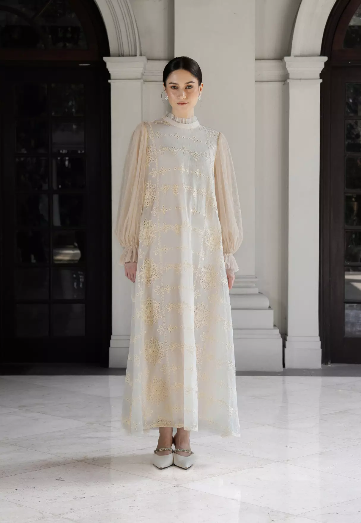 Elva Dress - Champagne