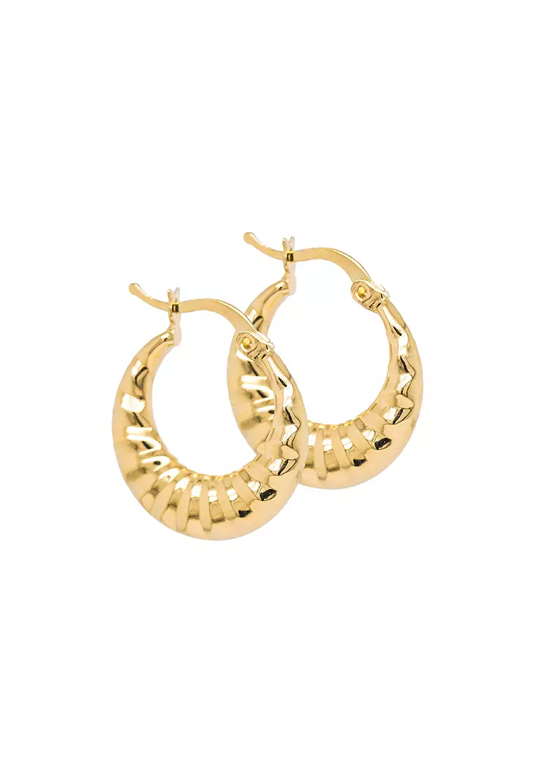 Karat World 18K Yellow Gold Earring GE 14576