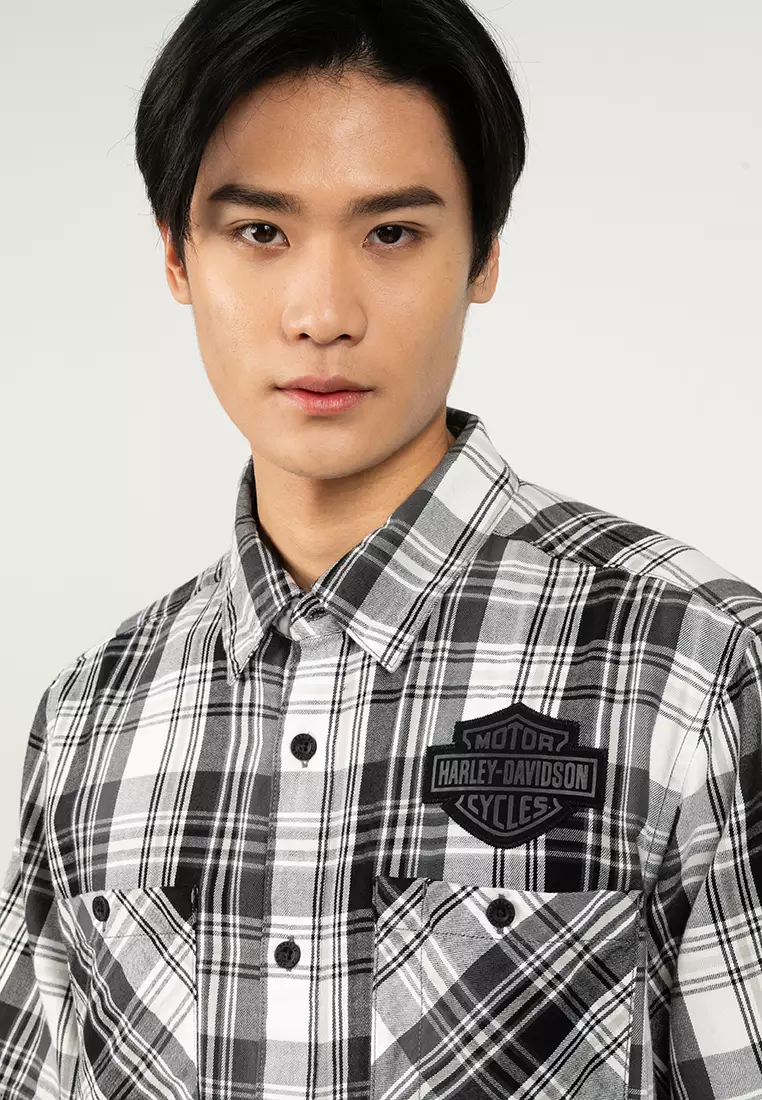 Harley-Davidson® Bar & Shield Plaid Shirt