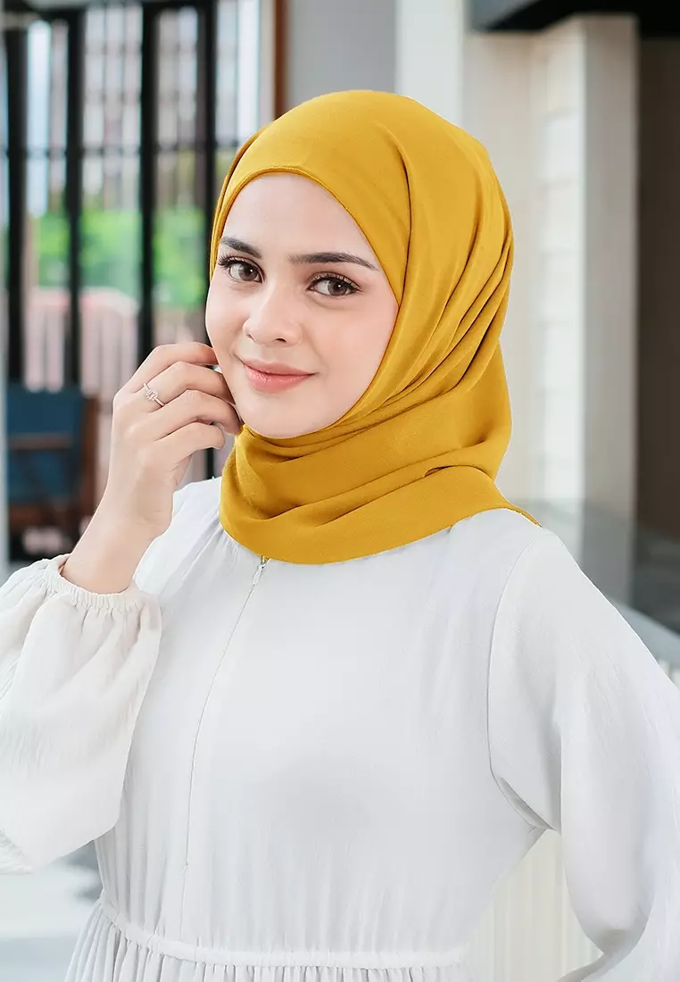HIJAB INSTAN PAULA - MUSTARD