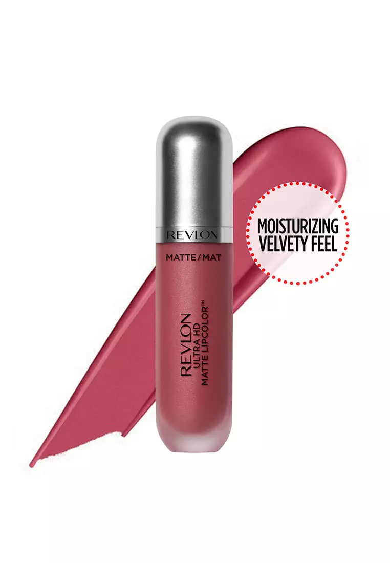 Ultra HD Matte Lipcolor™, Moisturizing Lipstick - Revlon