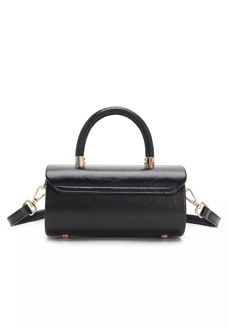 Women's Top Handle Bag / Sling Bag / Crossbody Bag / Shoulder Bag - Black