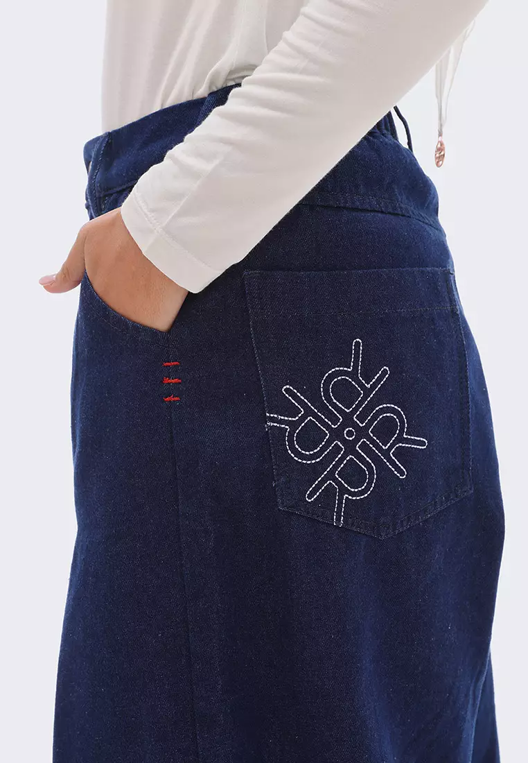 Ria Miranda Navy Blue Amari Pants