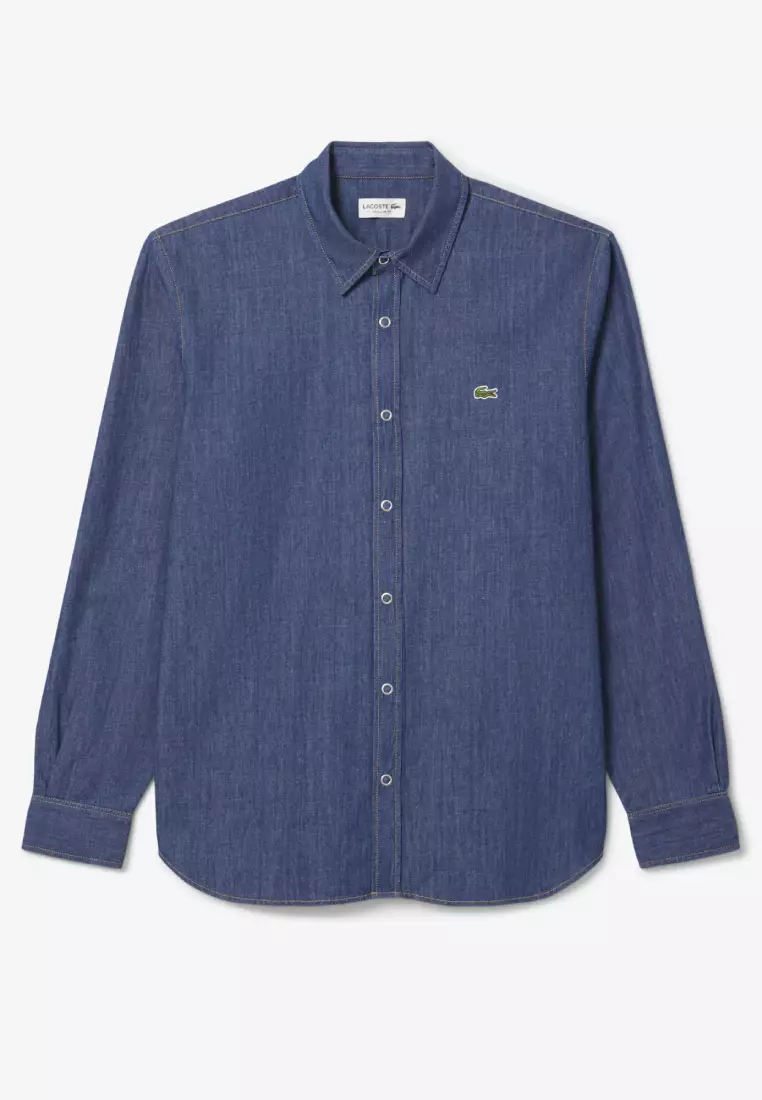 Regular Fit Lightweight Denim Shirt