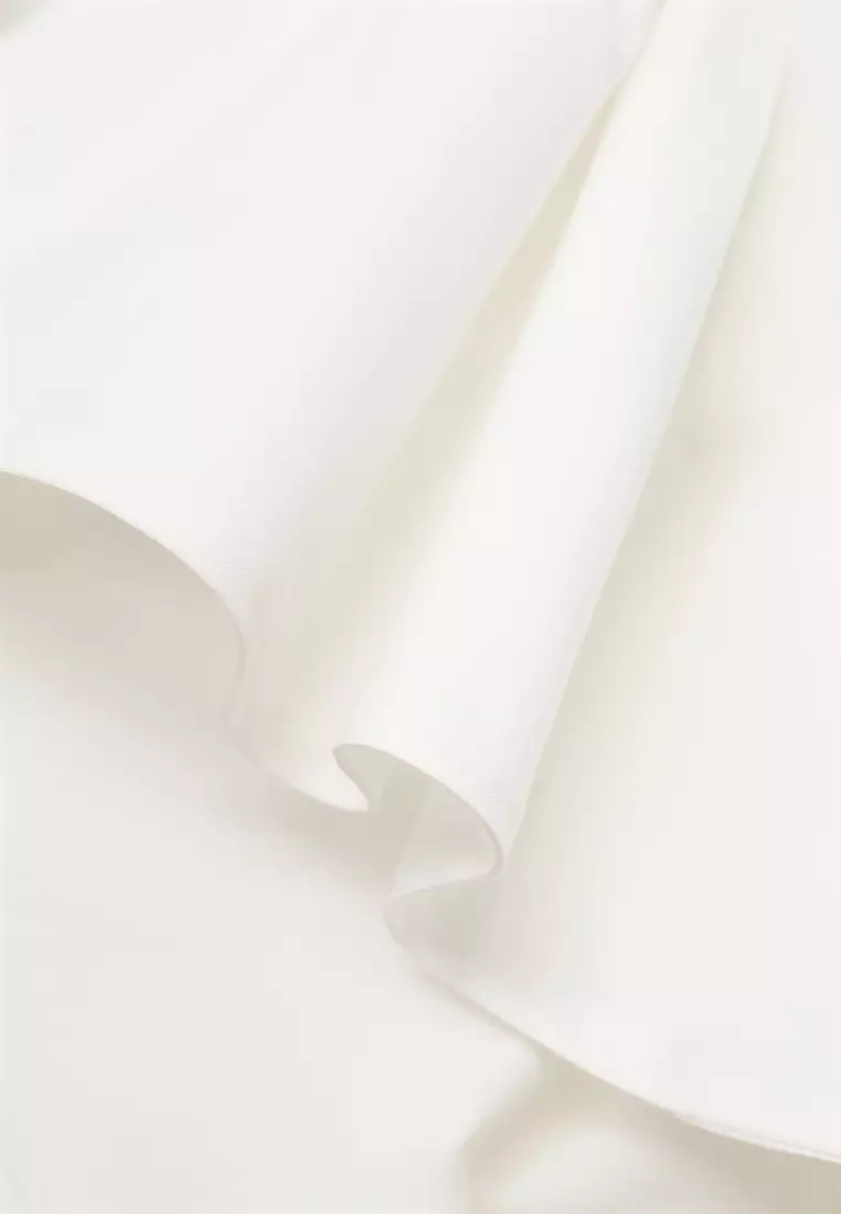 Asymmetrical Dress With Cut-Out