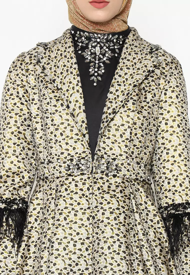 Bibiq Gamis Satin Jacquard