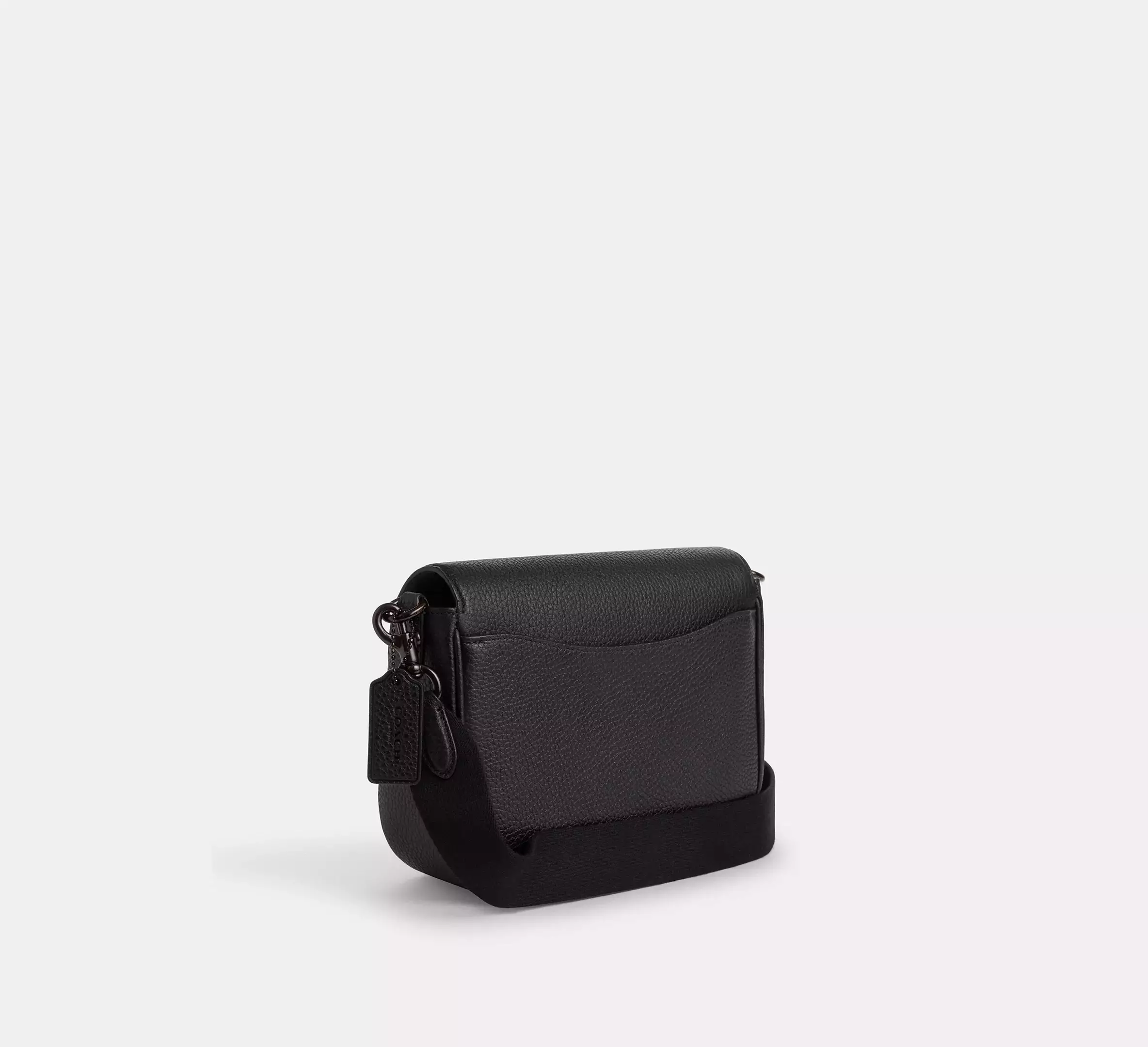 Coach Amelia Saddle Bag Copper Black