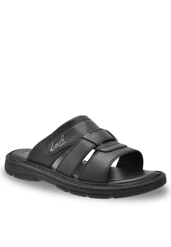 Slip On Faux Leather Casual Sandals