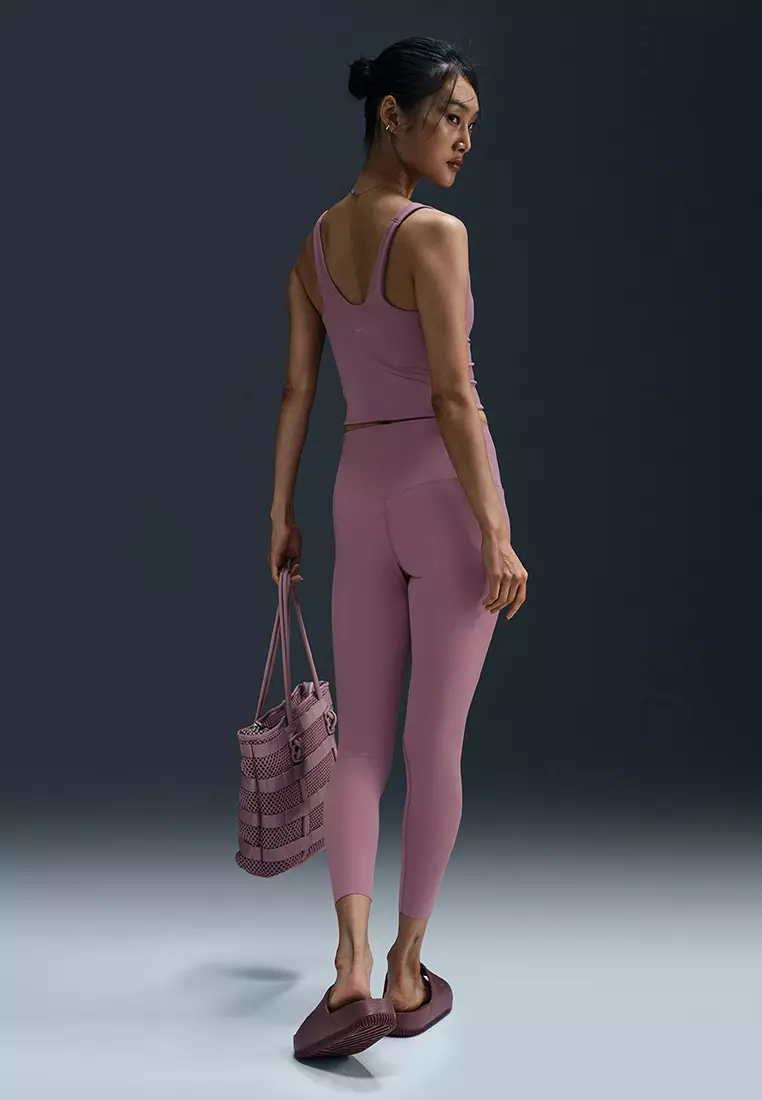 Zenvy Women's Gentle-Support High-Waisted 7/8 Leggings