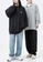 Twenty Eight Shoes black VANSA Unisex Half Zip Stand Collar Long Sleeve Sweatshirt VCU-Ss3706 BCB40AAC7D3A31GS_4