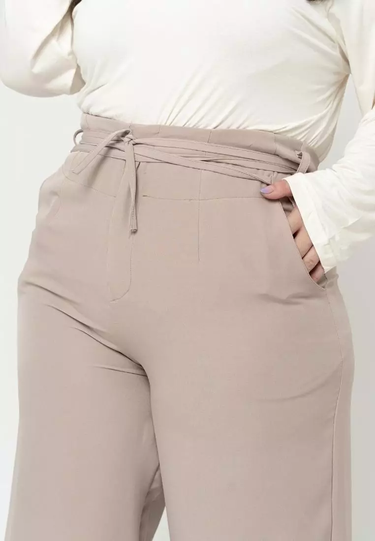 Plus Size Reguler Pants Hailey Blushed