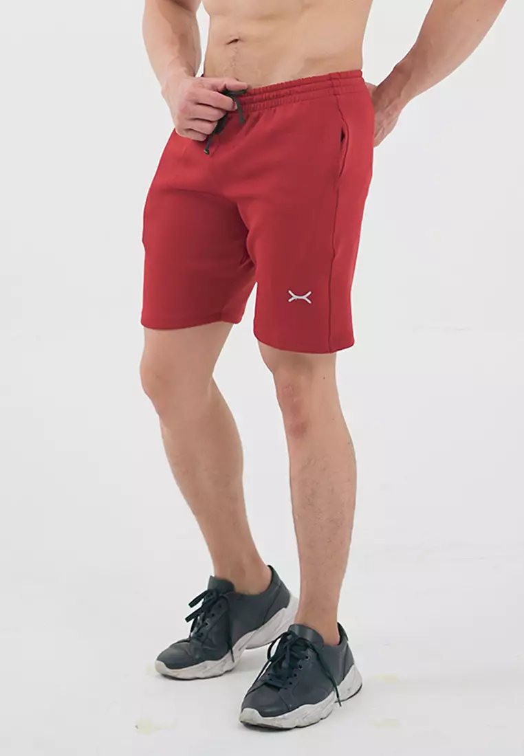 FLEXZONE Sports Short Pants Basic Marathon 2.0 Series Maroon
