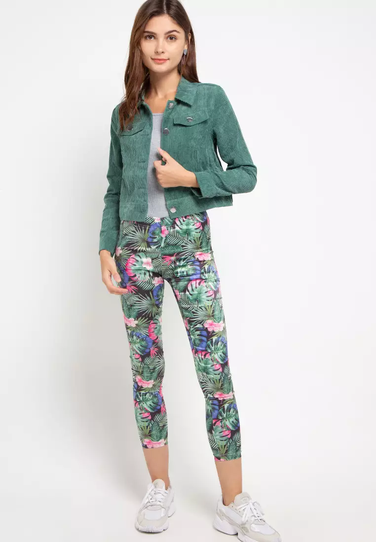 Legging Celana Panjang Flower