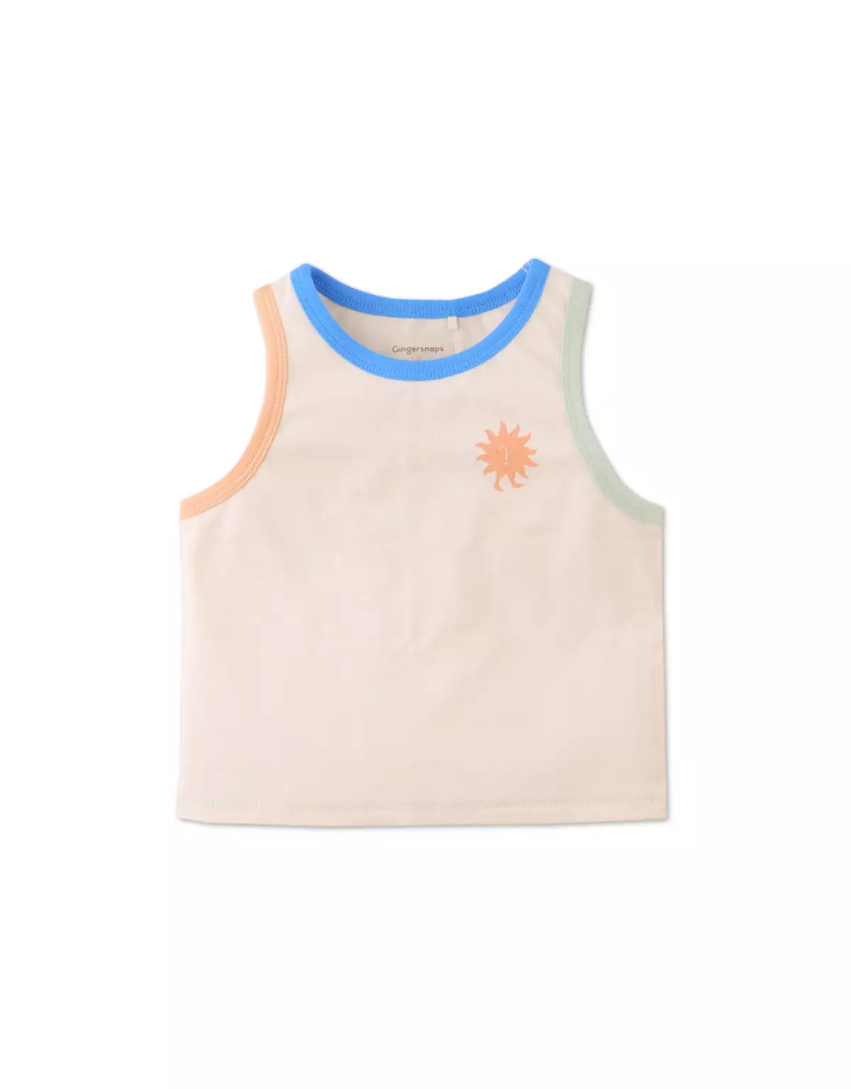 Gingersnaps Baby Havana Breeze Tank Top Offwhite - Atasan Bayi Laki (Krem)