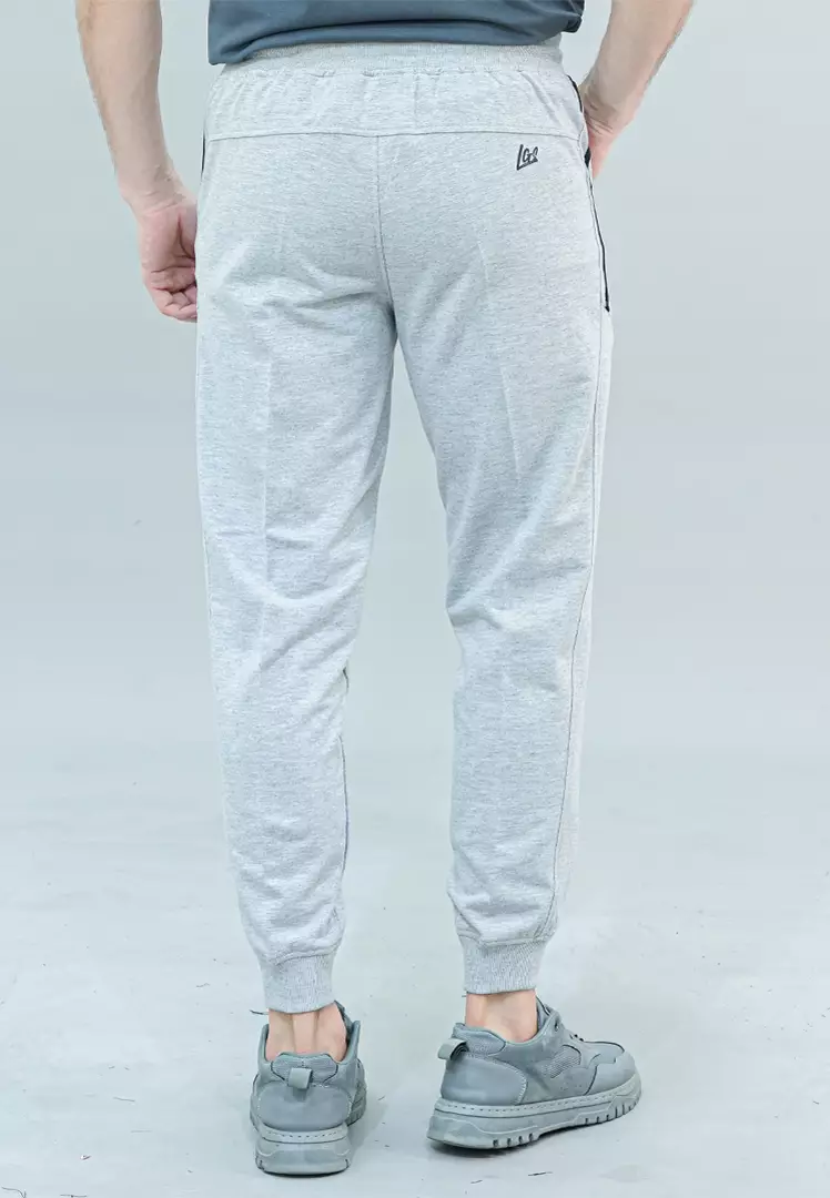 LGS Street - Celana Panjang Joger - Stripe Line - Jogger - Streetwear - Putih - Unisex - SJ.10.H006.004.C