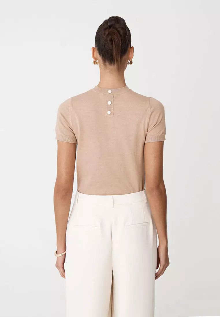 Catherine Short Sleeve Knit