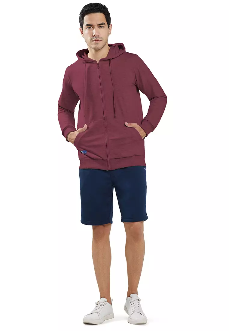 Jaket Resleting Hoodie 2521J25